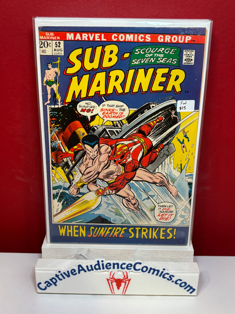 Sub-Mariner, Vol. 1 #52 - FN
