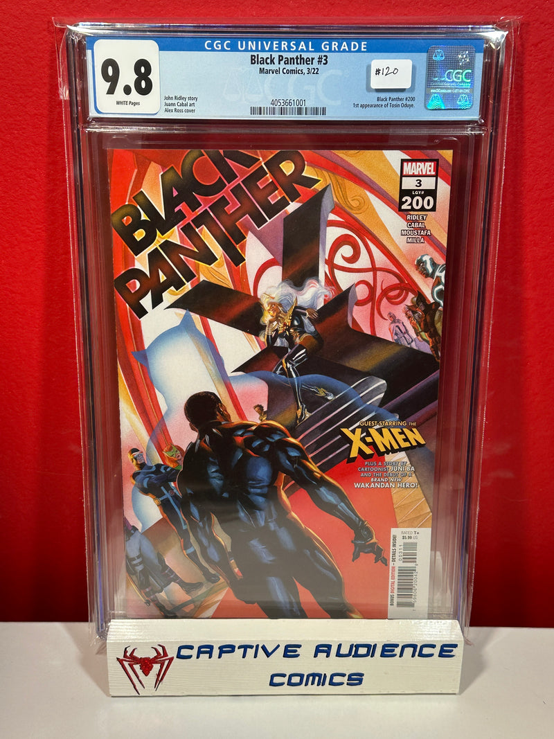 Black Panther Vol. 8 #3 - 1st Tosin Oduye - CGC 9.8
