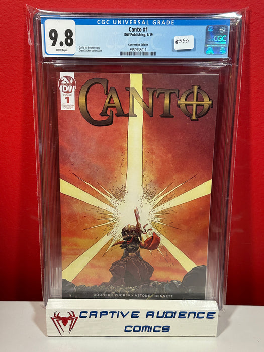 Canto #1 - Convention Variant - CGC 9.8