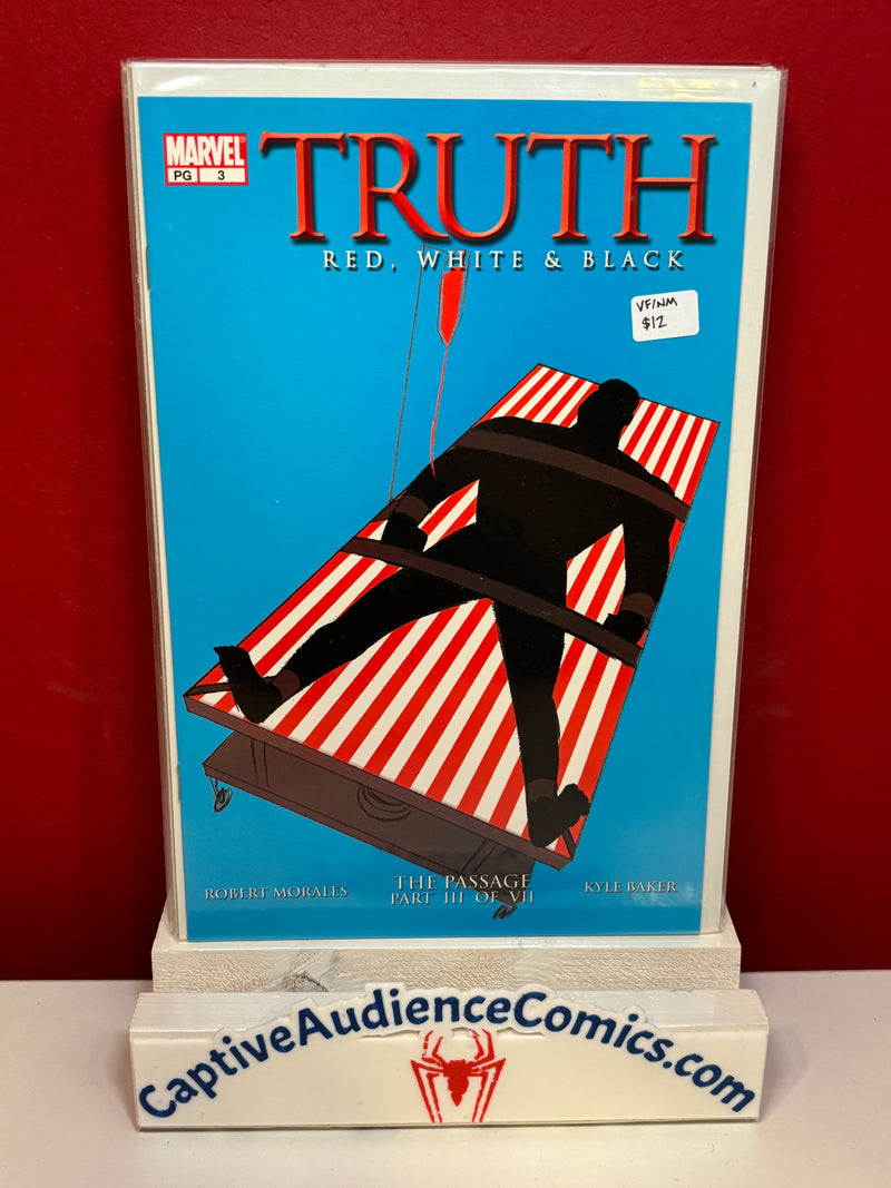 Truth: Red, White & Black #3 - VF/NM