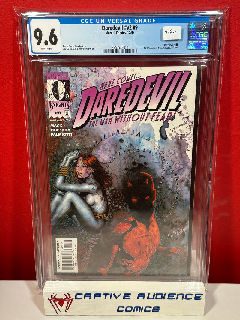 Daredevil, Vol. 2 #9 - 1st Echo - CGC 9.6