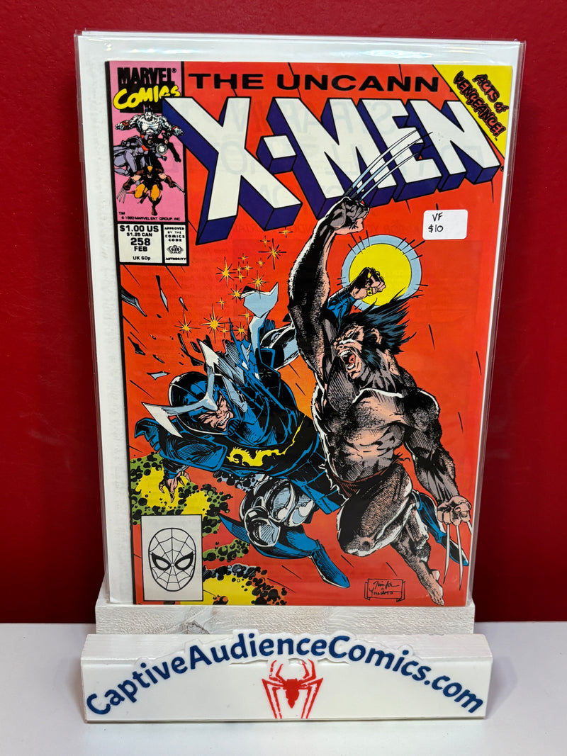 Uncanny X-Men, Vol. 1 #258 - VF