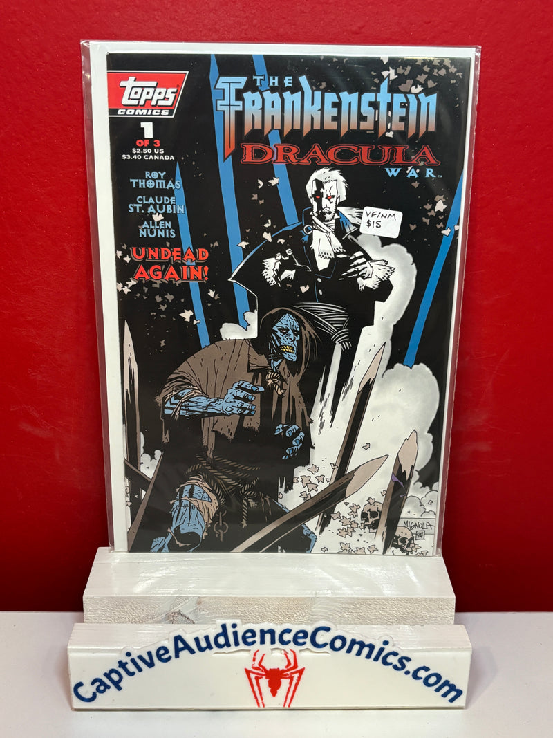 Frankenstein / Dracula War, The #1 - VF/NM