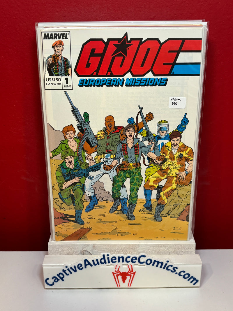 G.I. Joe: European Missions #1 - VF/NM