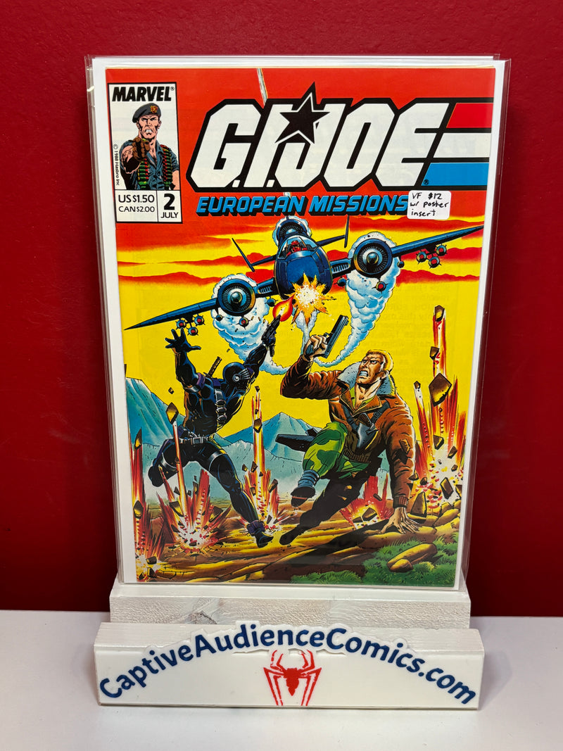G.I. Joe: European Missions #2 - w/ Poster Insert - VF