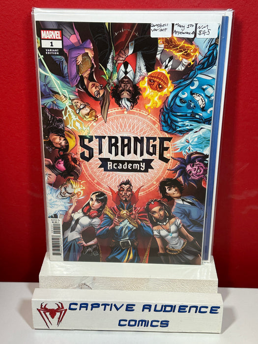 Strange Academy #1 - Campbell Variant Many 1st Appearances - NM