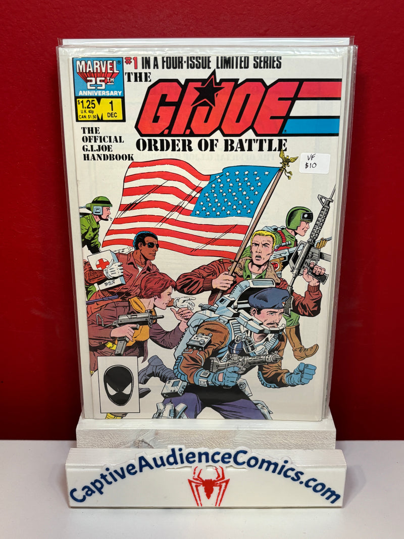 G.I. Joe: Order of Battle #1 - VF