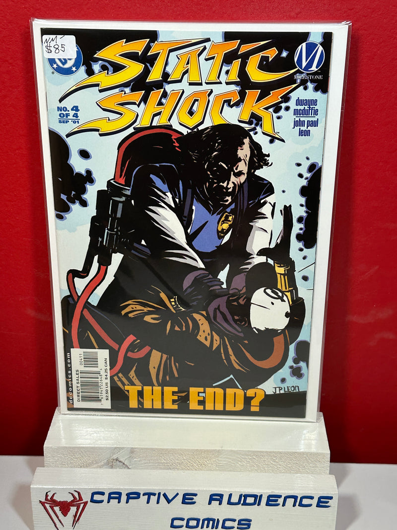 Static Shock: Rebirth of the Cool #4 - NM-