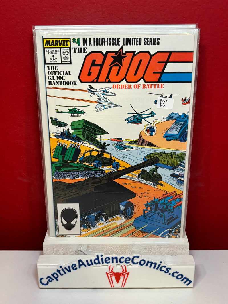 G.I. Joe: Order of Battle #4 - FN+