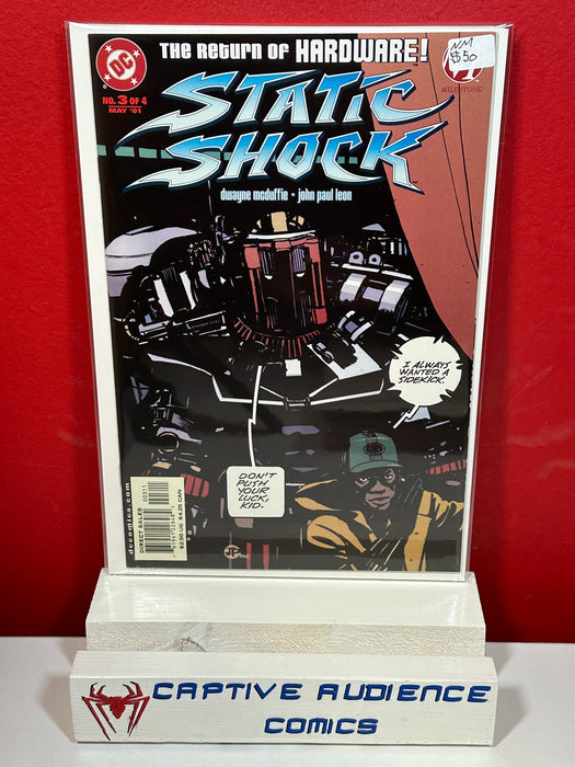 Static Shock: Rebirth of the Cool #3 - NM