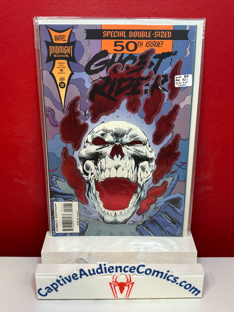 Ghost Rider, Vol. 2 #50 - Red Foil Die-Cut Cover - NM