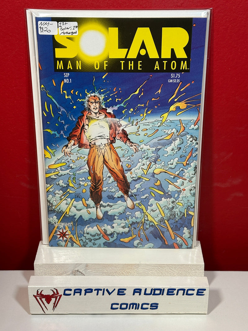 Solar, Man of the Atom, Vol. 1 #1 - 1st Solar & Mothergod - NM-
