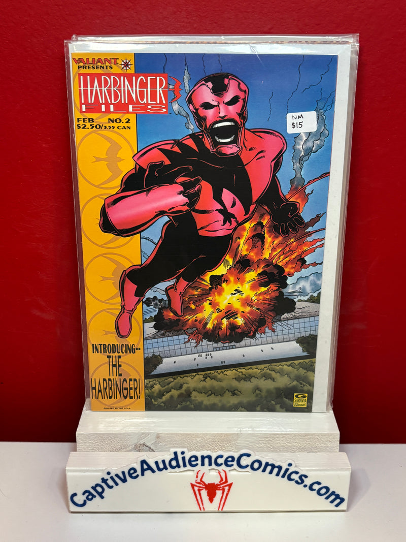 Harbinger: Files #2 - NM