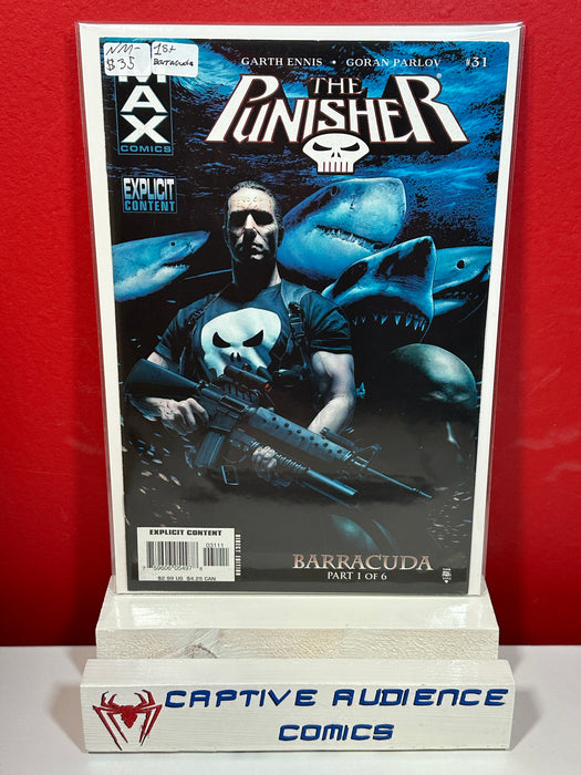 Punisher, The Vol. 7 #31 - 1st Barracuda - NM-