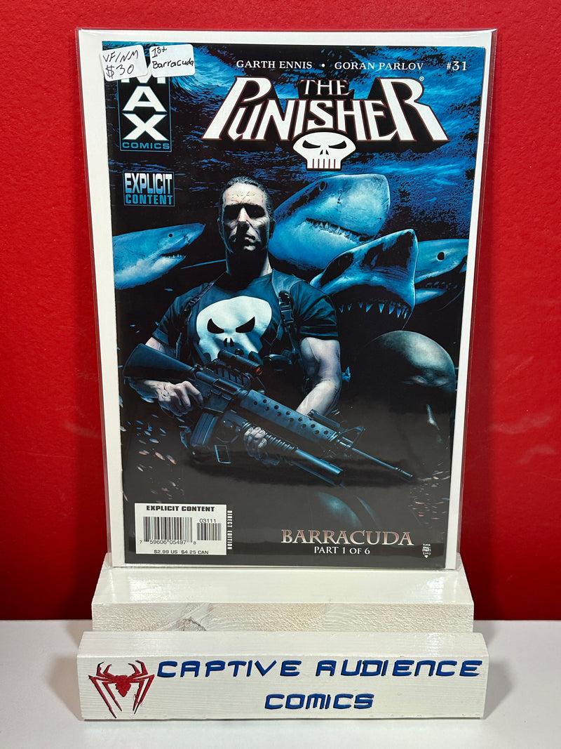 Punisher, The Vol. 7 #31 - 1st Barracuda - VF/NM