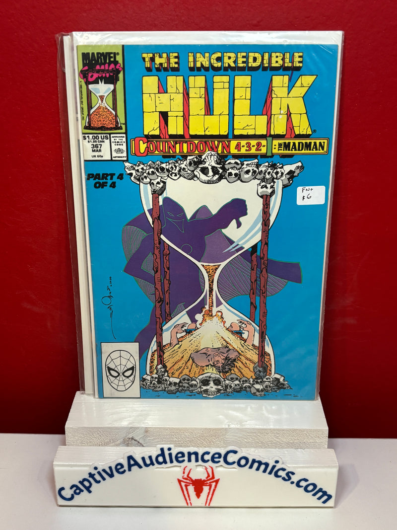 Incredible Hulk, Vol. 1, The #367 - FN+