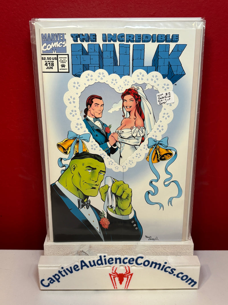 Incredible Hulk, The Vol. 1 #418 - Gatefold Die-Cut Cover - NM