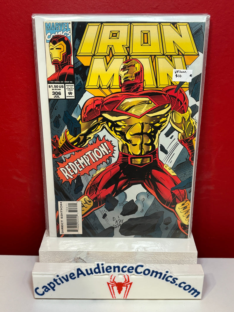 Iron Man, Vol. 1 #306 - VF/NM