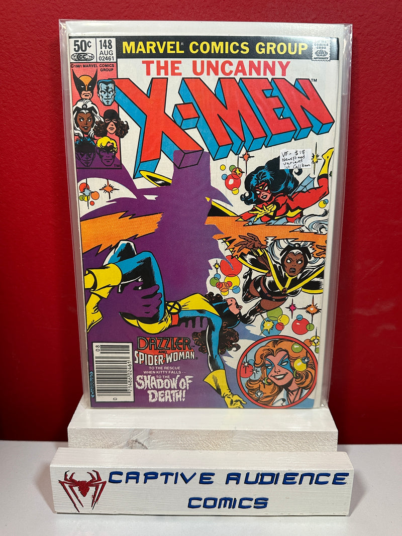 Uncanny X-Men, Vol. 1 #148 - Newsstand Variant - 1st Caliban - VF-