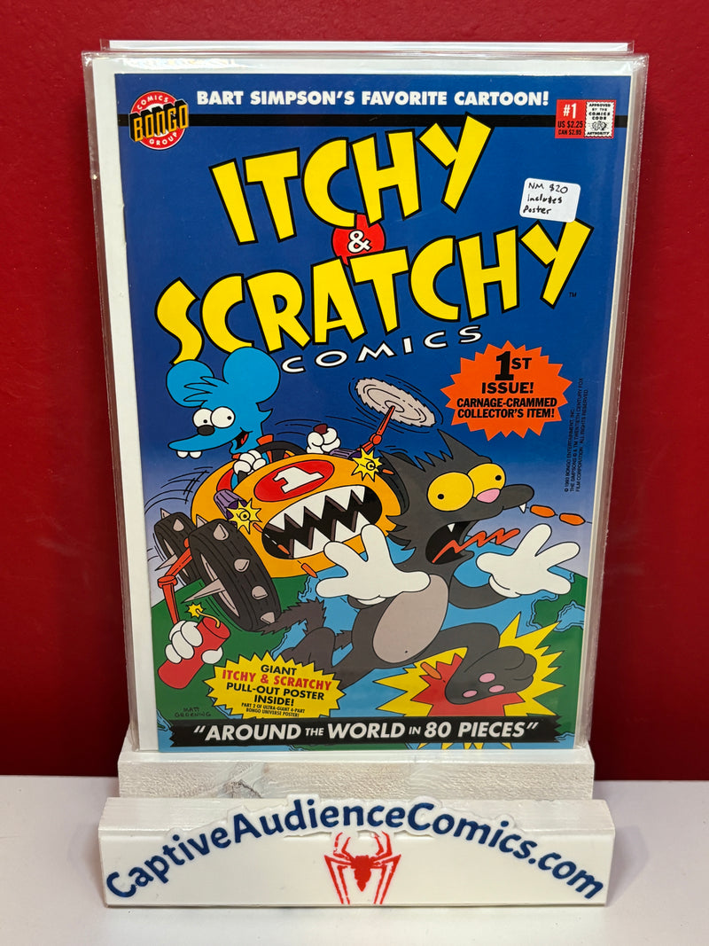 Itchy & Scratchy Comics #1 - Includes Poster - NM