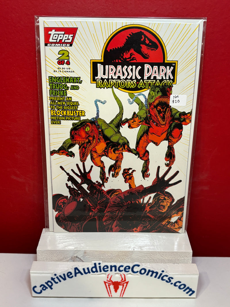 Jurassic Park: Raptors Attack #2 - NM