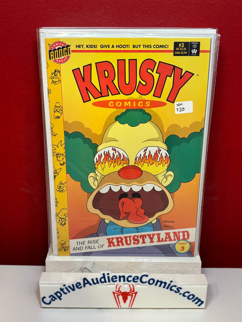 Krusty Comics #3 - NM