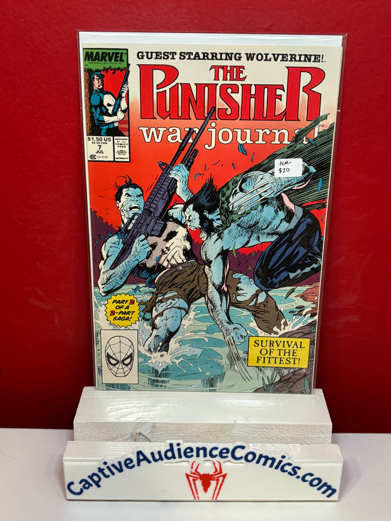 Punisher War Journal, Vol. 1 #7 - NM-