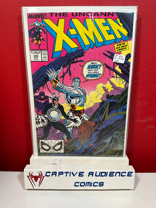 Uncanny X-Men, Vol. 1 #248 - 1st Jim Lee Issue - VF