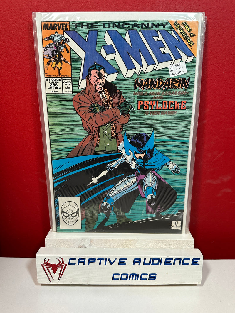 Uncanny X-Men, Vol. 1 #256 - 1st Ninja Psylocke - VF