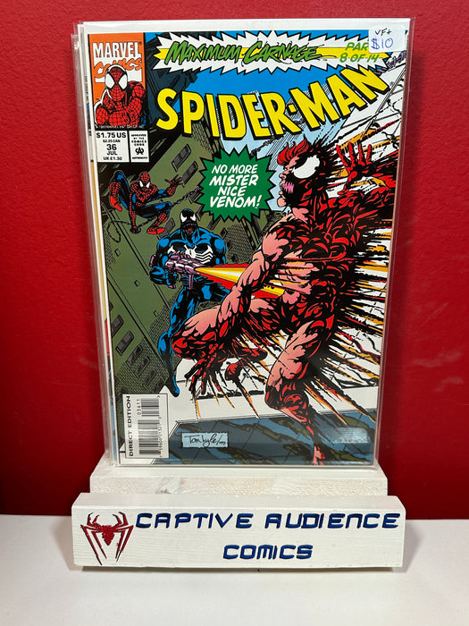 Spider-Man, Vol. 1 #36 - VF+