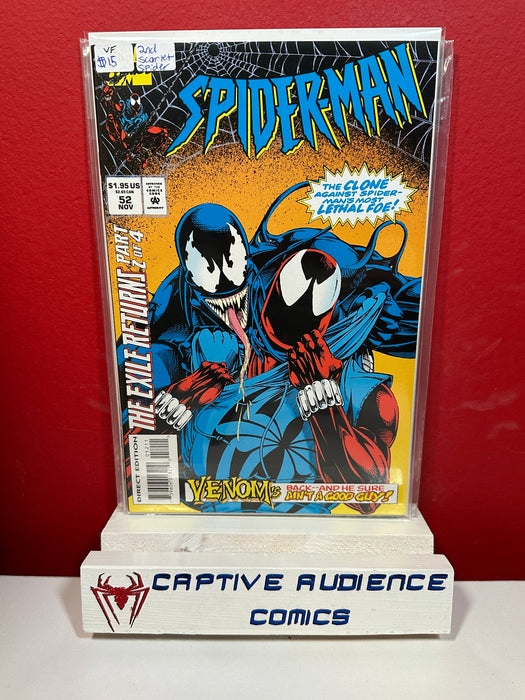 Spider-Man, Vol. 1 #52 - 2nd Scarlet Spider - VF