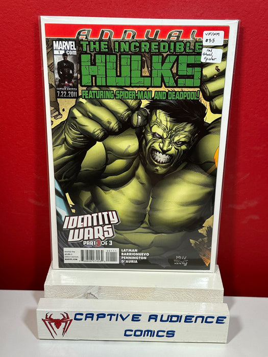 Incredible Hulks Annual #1 - 1st Ghost Spider - VF/NM