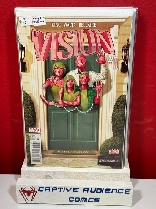 Vision, Vol. 3 #1 - Many 1st Appearances - NM
