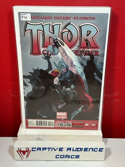 Thor: God of Thunder #3 - NM-