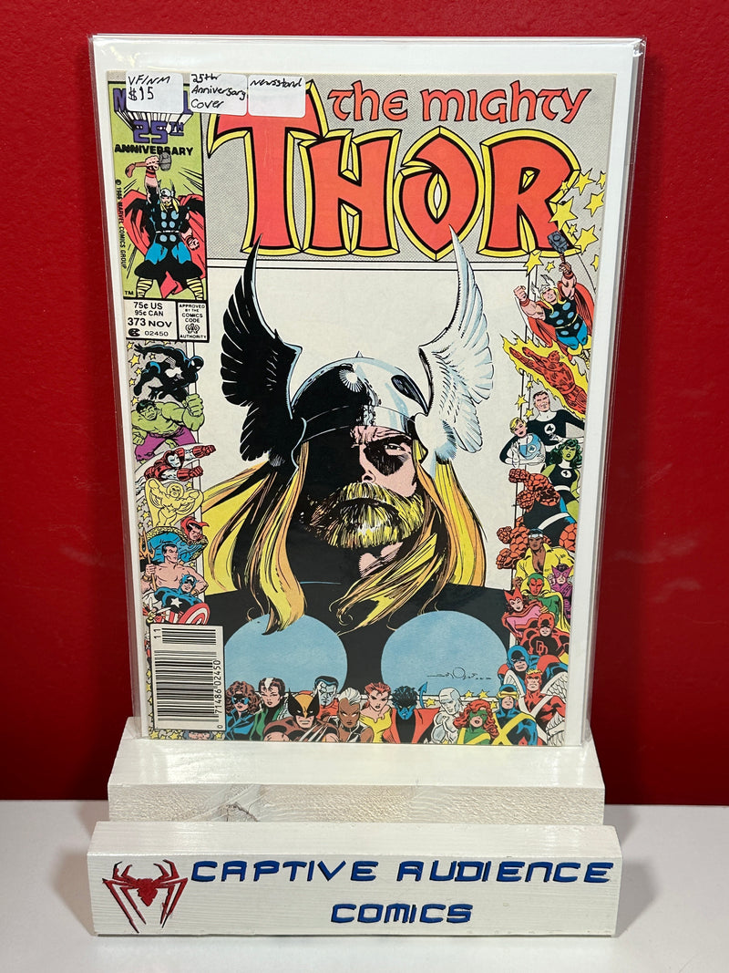 Thor, Vol. 1 #373 - 25th Anniversary Newsstand Variant - VF/NM