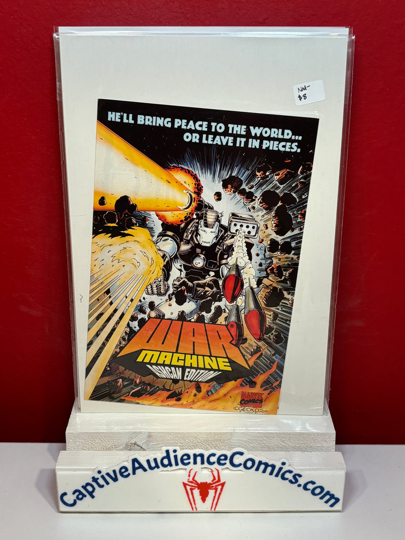 War Machine, Vol. 1 #0 - NM-
