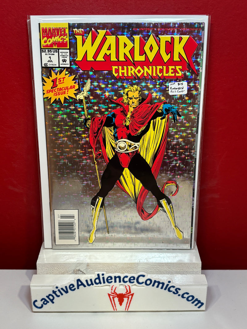 Warlock Chronicles #1 - Embossed Foil Cover - NM
