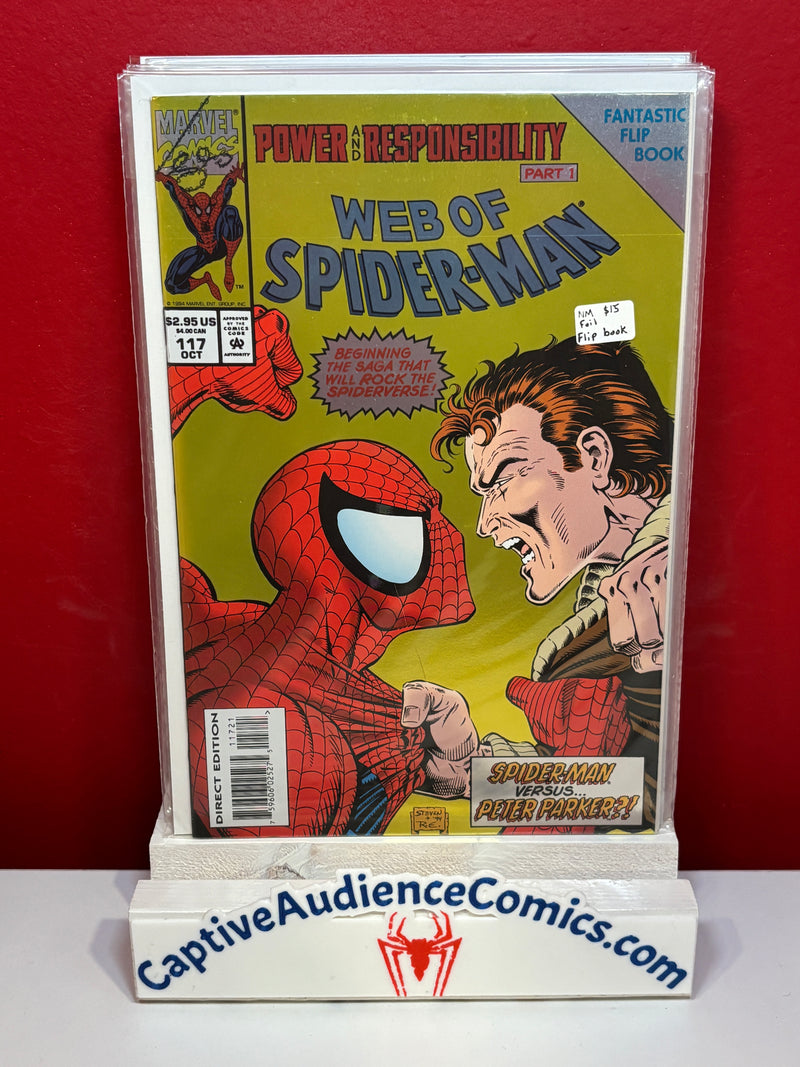 Web of Spider-Man, Vol. 1 #117 - Foil Flip Book - NM