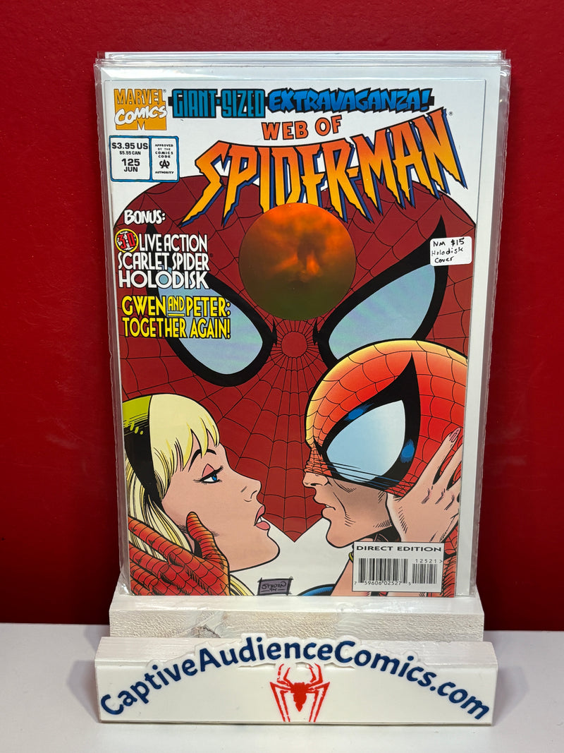Web of Spider-Man, Vol. 1 #125 - Holodisk Cover - NM