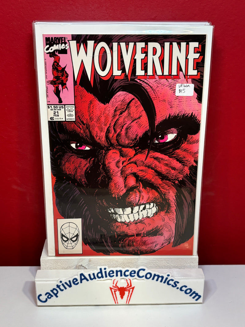 Wolverine, Vol. 2 #21 - VF/NM