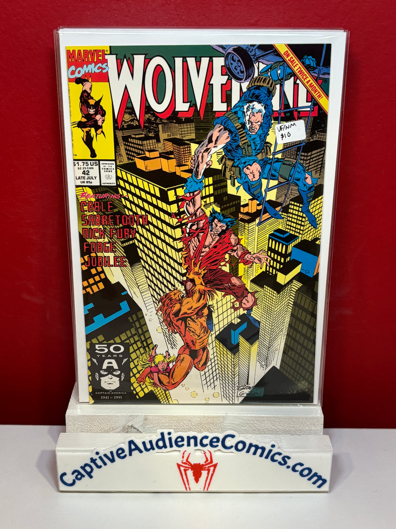 Wolverine, Vol. 2 #42 - VF/NM
