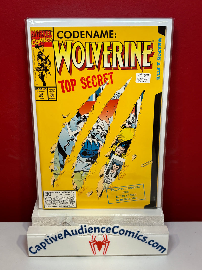 Wolverine, Vol. 2 #50 - Die-Cut Cover - NM