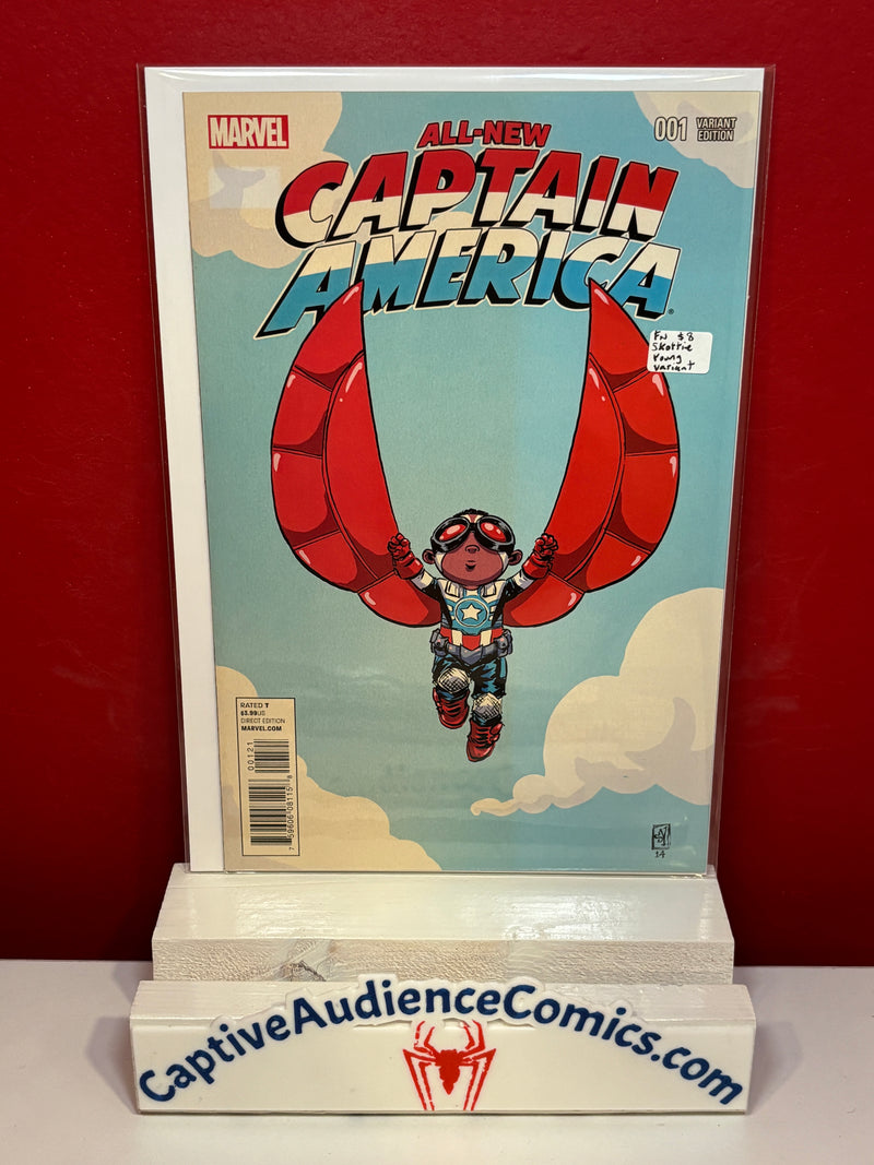 All-New Captain America #1 - Skottie Young Variant - FN