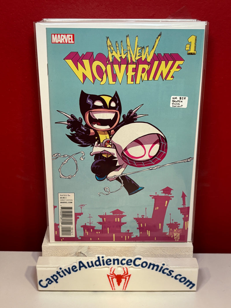 All-New Wolverine Annual #1 - Skottie Young Variant - NM