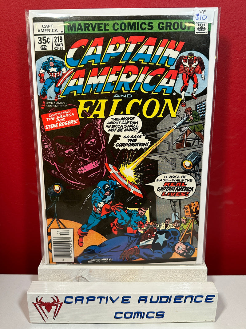 Captain America, Vol. 1 #219 - VF
