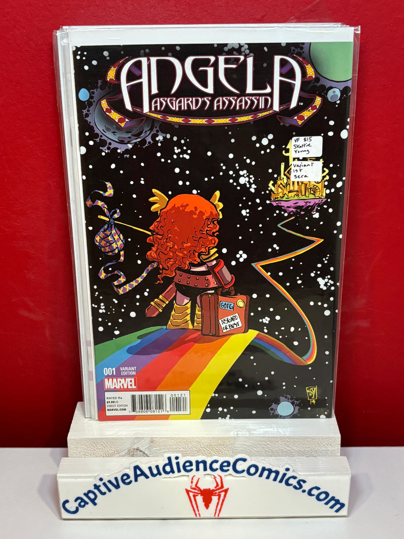 Angela: Asgard's Assassin #1 - Skottie Young Variant - 1st Sera - VF