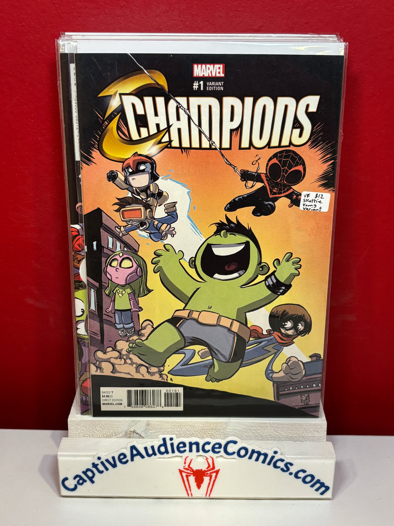 Champions, Vol. 2 #1 - Skottie Young Variant - VF