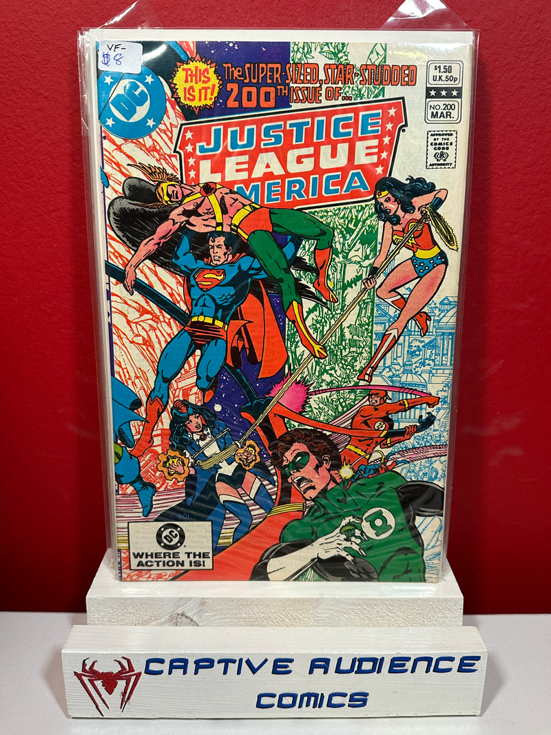Justice League of America, Vol. 1 #200 - VF-
