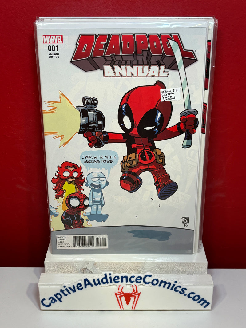 Deadpool Annual 2016 #1 - Skottie Young Variant - VF/NM