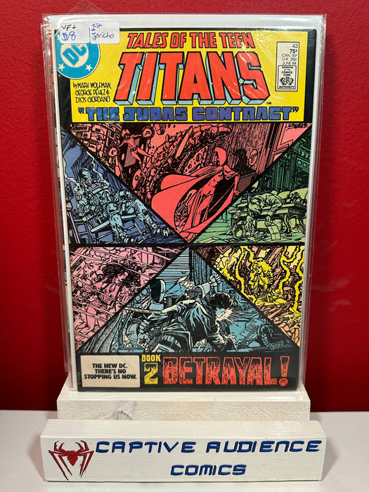 Tales of the Teen Titans #43 - 1st Jericho - VF+
